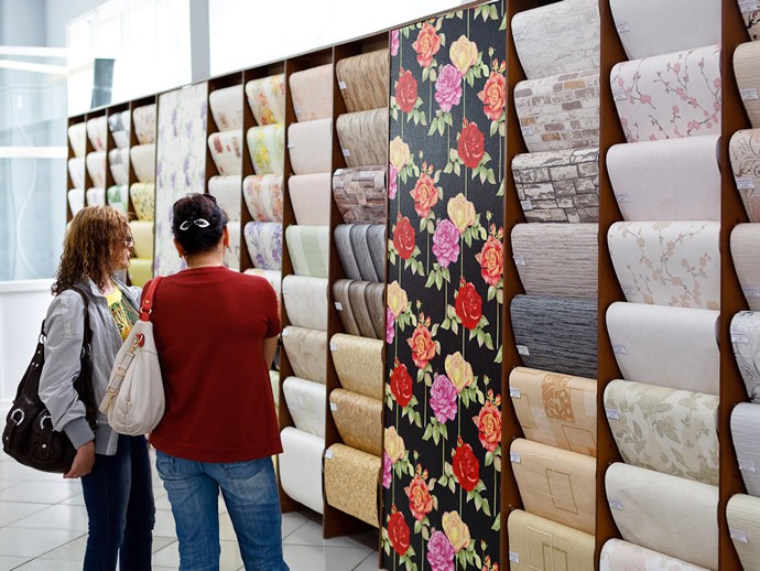 выбор обоев