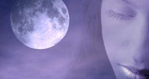 луна девушка