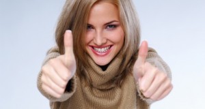 уверенная в себе девушка