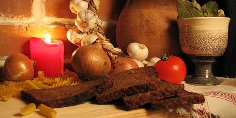 Пост перед Пасхой – меню на неделею