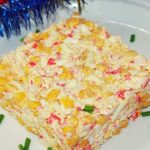 Оригинальный салат с семгой “Нежность”