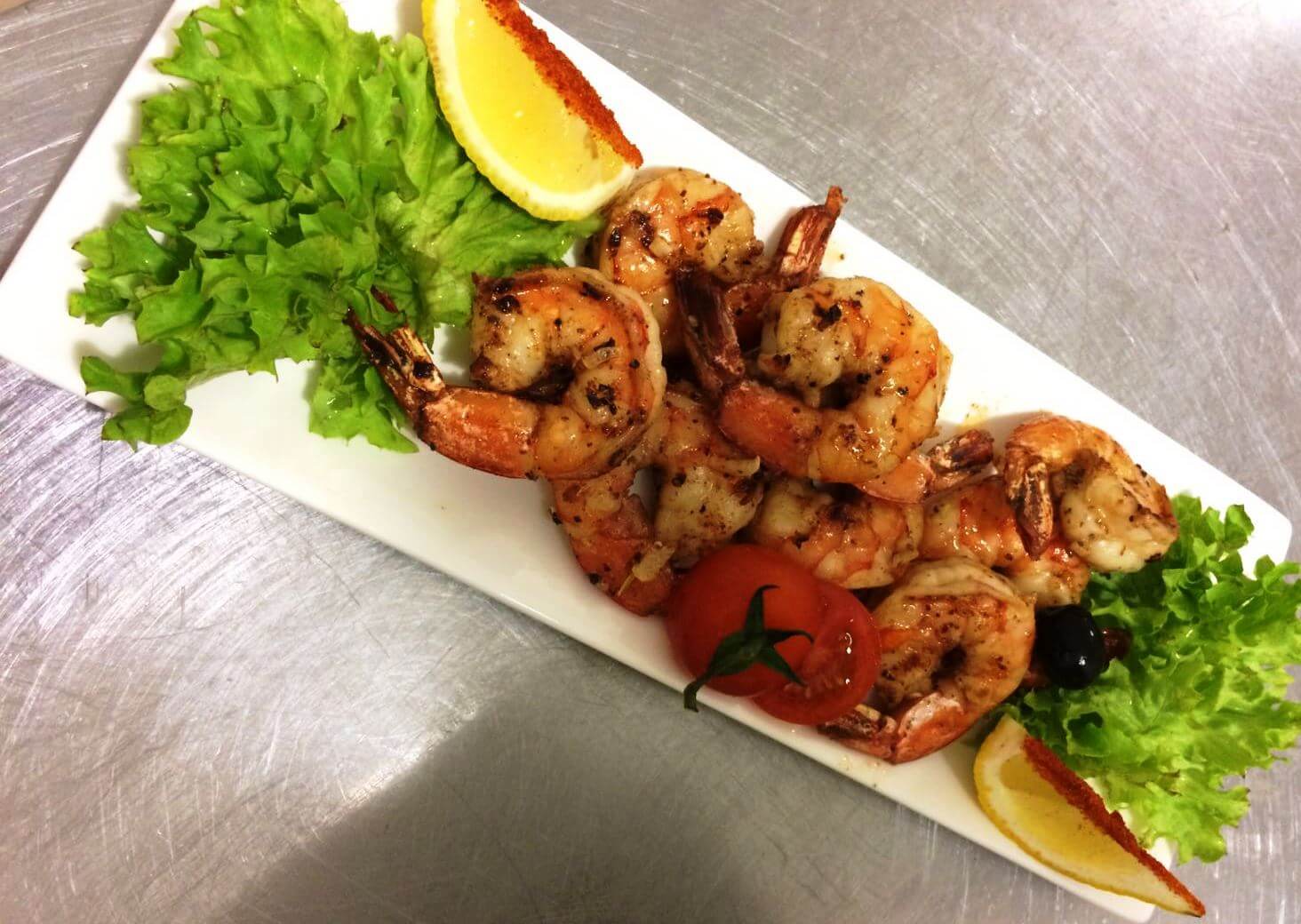 Маринованные креветки с пряностями