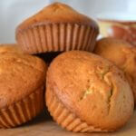 Пасхальные кексы в формочках на йогурте