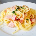 Итальянская паста с прошутто и сыром