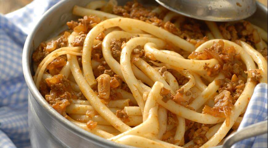 Макароны по флотски (с фаршем)